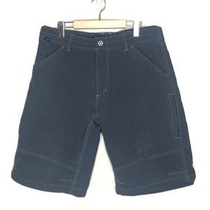 KUHL Renegade Activewear Men’s Size 36 Gray Hiking Cargo Shorts 12" Inseam